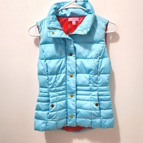 Lilly Pulitzer puffer vest - Picture 2 of 6